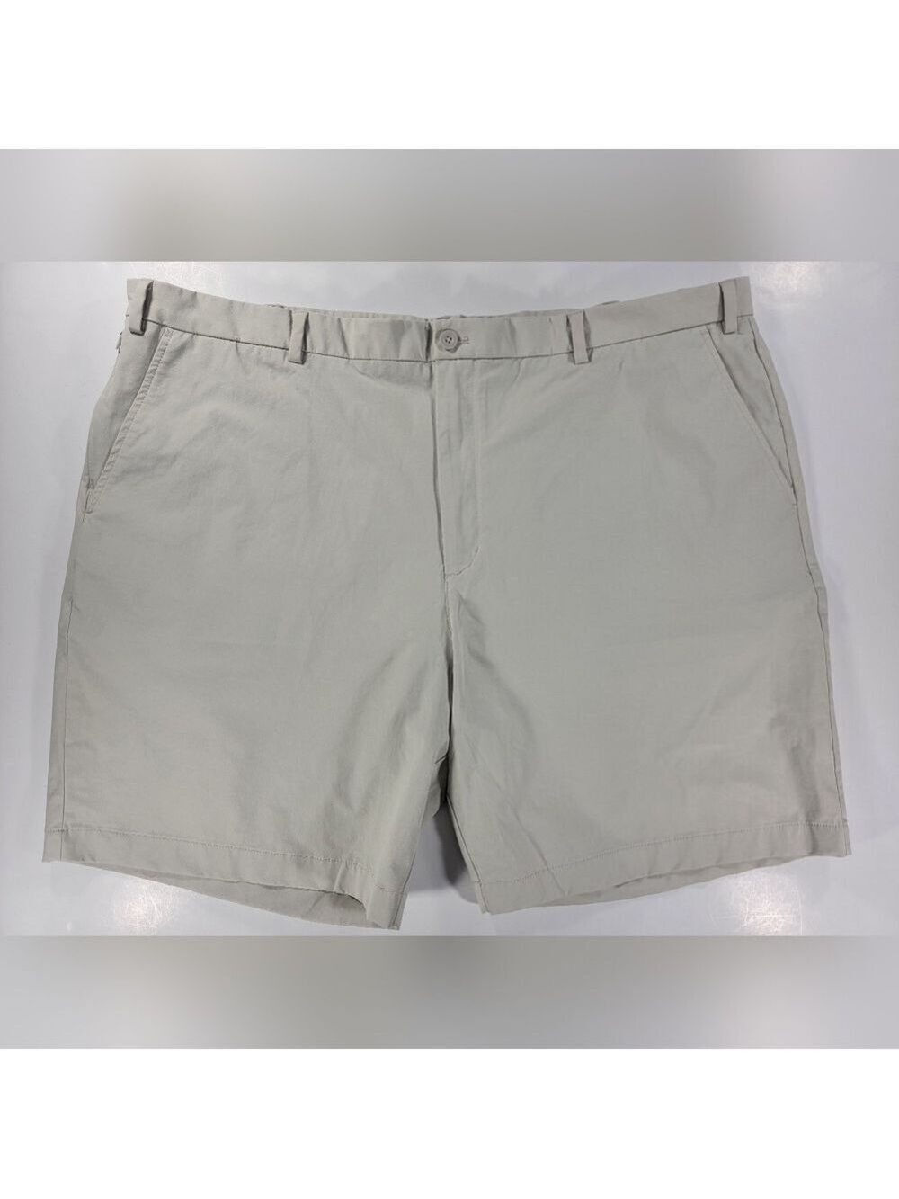Vineyard Vines Shorts Mens 50B OTG Big On the Go Beige Stretch Chino Casual